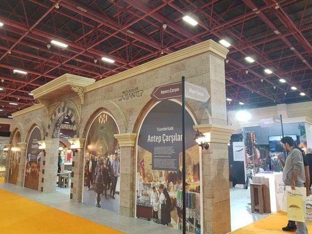 Yapex Fuarı&rsquo;nda Tarihi Antep &Ccedil;arşıları Canlandırıldı 1