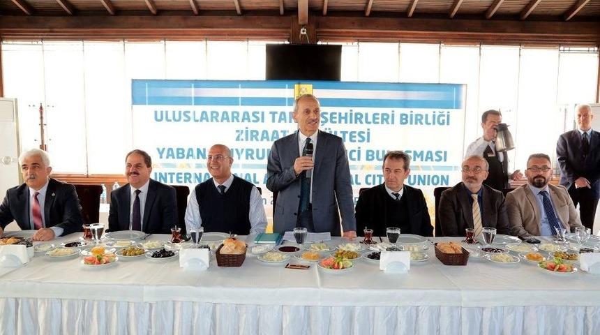 Uluslararası Tarım Şehirleri &Ouml;ğrenciler Buluşması Yapıldı