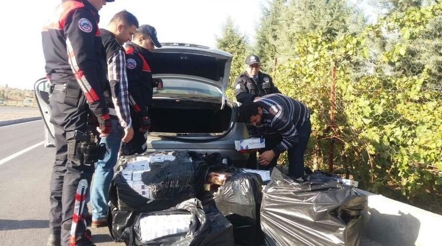 Kahramanmaraş&rsquo;ta Ka&ccedil;ak Sigara Operasyonu