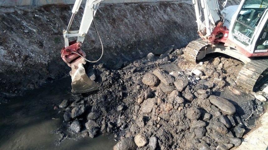 Güzelyurt’ta Dere Temizlik Çalışmaları Tamamlandı