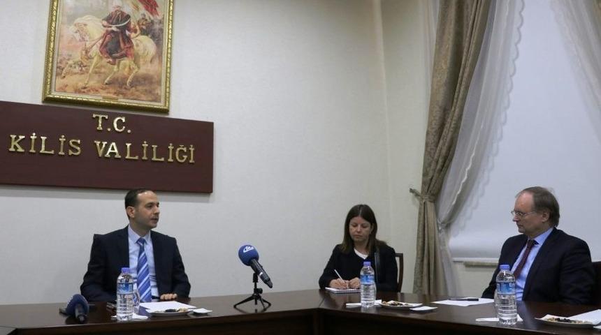 B&uuml;y&uuml;kel&ccedil;i Berger&rsquo;den Kilis Valiliğine &Ouml;vg&uuml;