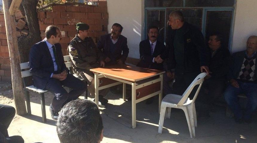 Kaymakamdan Kırsal Mahalle Ziyaretleri
