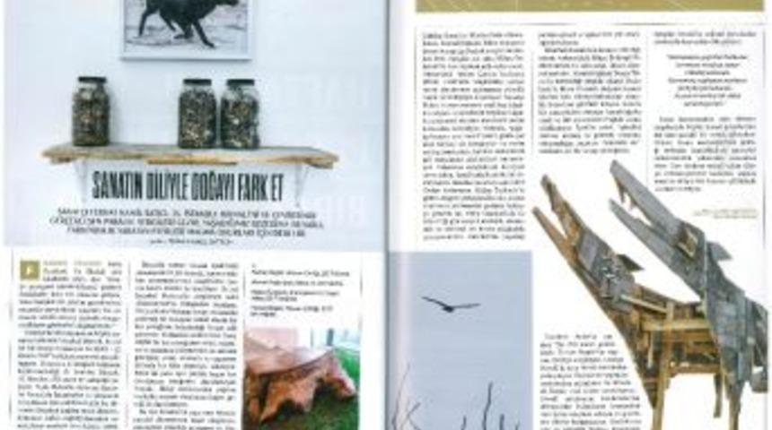 &Ouml;ğretim &Uuml;yesinin Sergiler Konulu Yazısı Dergide Yayımlandı