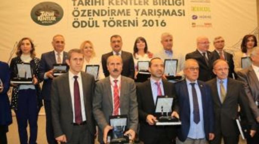 Tarihi Kentler Birliğinden Yeşilyurt Belediyesine Başarı &Ouml;d&uuml;l&uuml;