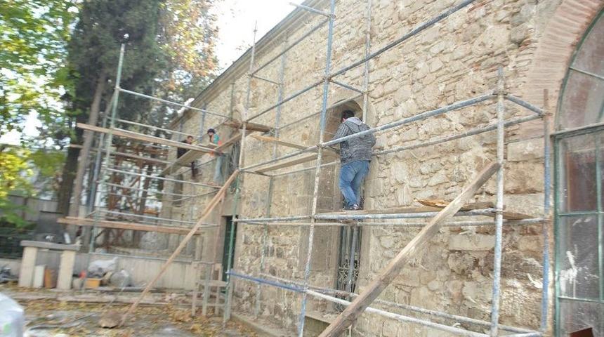 Ulu Cami’de Restorasyon Çalışmaları Hızlandı