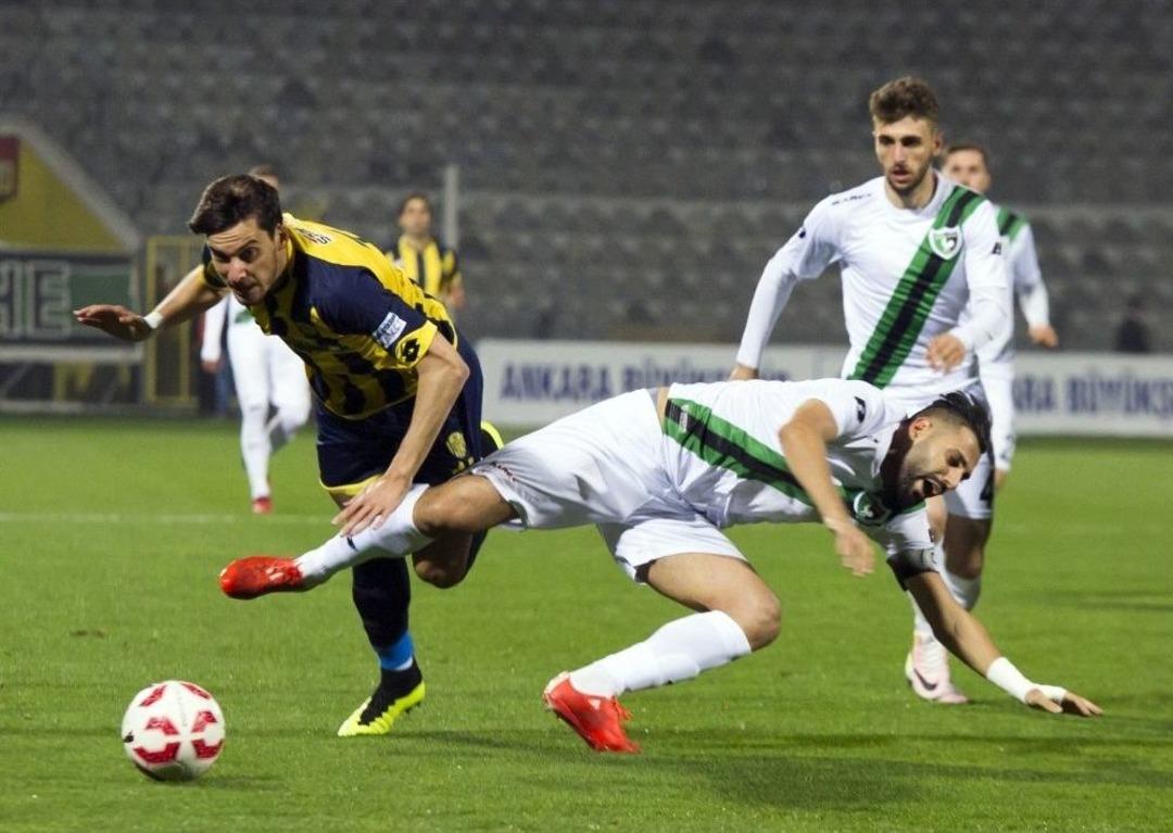 Tff 1. Lig: Mke Ankarag&uuml;c&uuml;: 2 - Denizlispor: 1