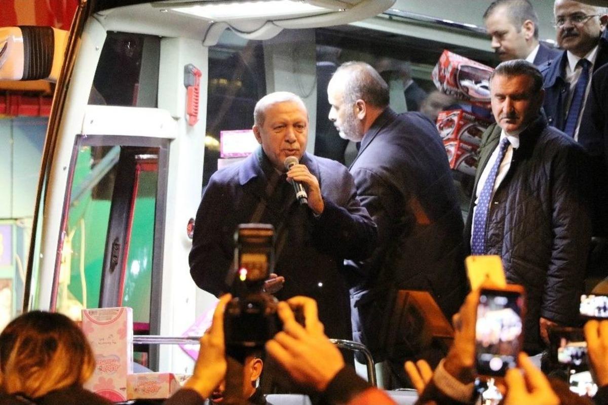 Cumhurbaşkanı Erdoğan Baba Ocağı G&uuml;neysu&rsquo;dan 2019 Se&ccedil;imleri İ&ccedil;in Mesaj Verdi