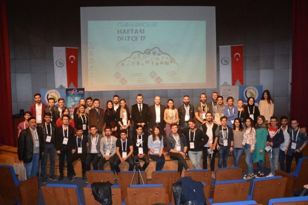Global Girişimcilik Haftası D&uuml;zce 2017 Etkinlikleri Sona Erdi