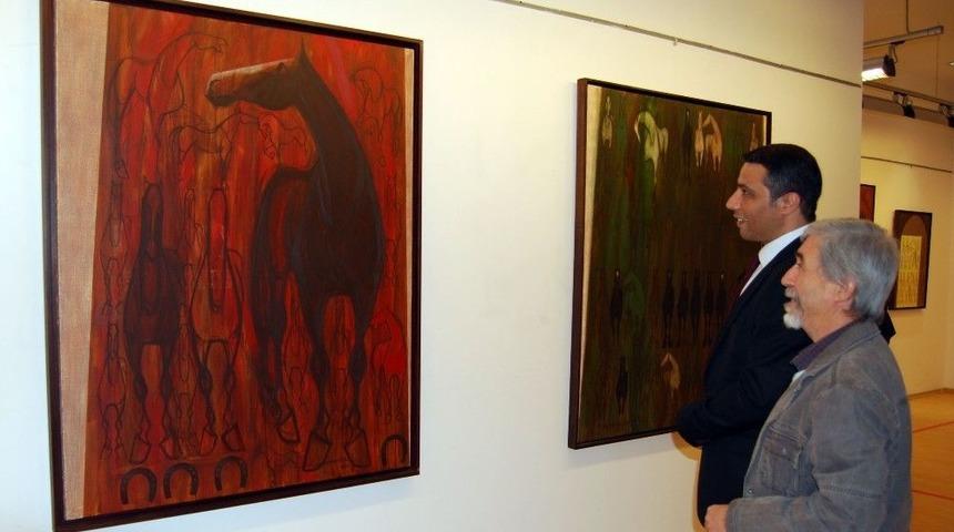 Sanko Sanat Galerisi&rsquo;nde Sergi A&ccedil;ılışı