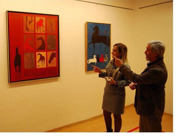 Sanko Sanat Galerisi&rsquo;nde Sergi A&ccedil;ılışı 1