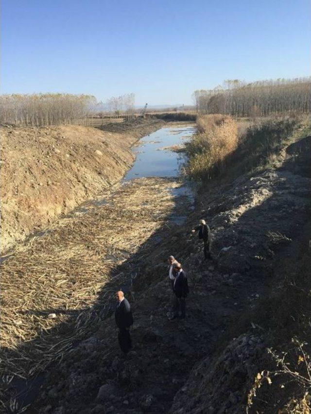 Başkan Özkan, Kanal Islah Çalışmalarını İnceledi