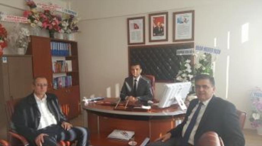 Başkan Yal&ccedil;ın&rsquo;dan İl&ccedil;e Milli Eğitim M&uuml;d&uuml;r&uuml; K&ouml;roğlu&rsquo;na Ziyaret