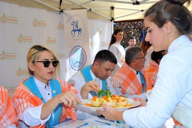 18. Mandalina Şenliği C Vitaminli Yemek Ve Tatlılarla Başladı 1