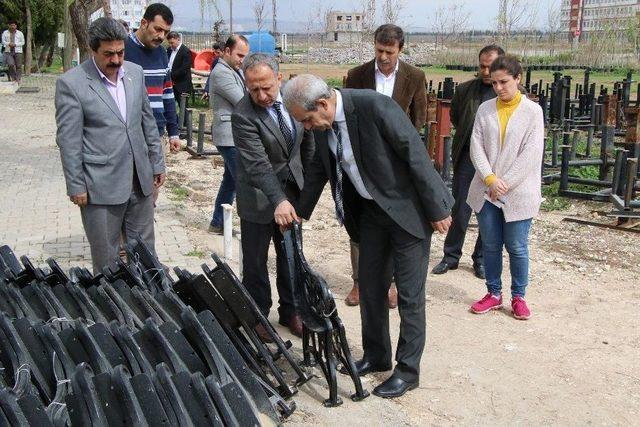 Demirkol Geri Dönüşüm Atölyesinde İncelemelerde Bulundu