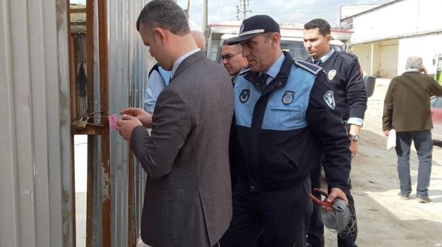 Ruhsatsız Hurdacılar Mühürleniyor