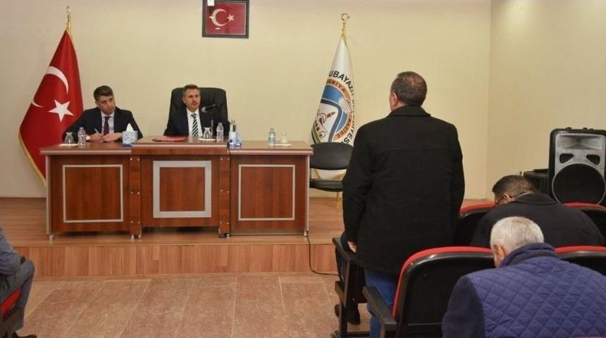 Vali Elban Doğubayazıt’ı Ziyaret Etti