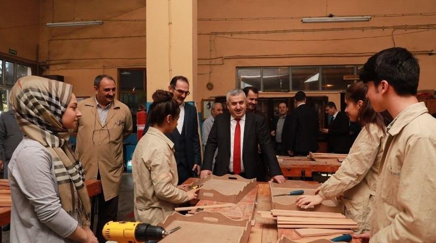 Başkan Baran, &ldquo;&uuml;retimdeki Kaliteyi Sizler Arttıracaksınız&rdquo;