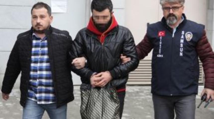 Samsun&rsquo;da Bir Kişiyi Kafasından Vuran Şahıs Tutuklandı