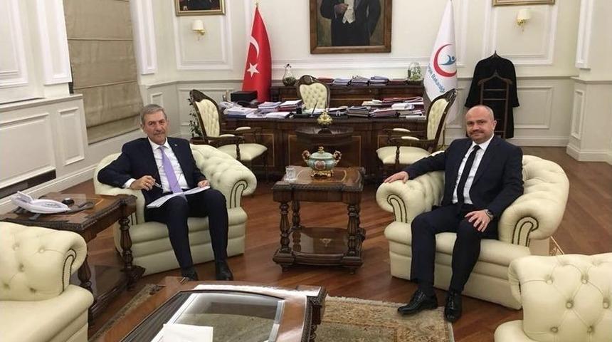 Mersinli&rsquo;den Bakan Demircan&rsquo;a Teşekk&uuml;r Ziyareti