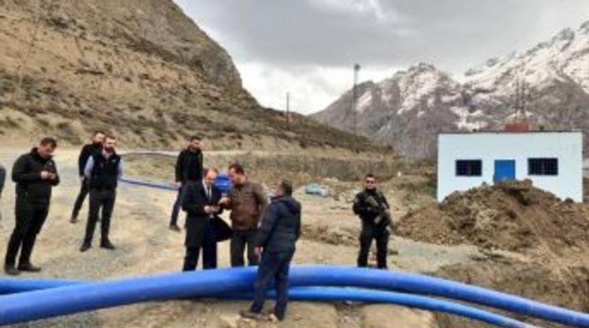 Başkan Vekili Epcim, Su Deposu Çalışmalarını Denetledi