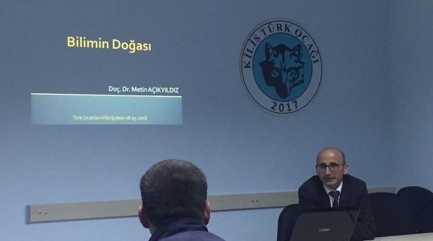 &ldquo;bilimin Doğası&rdquo; Konulu Konferans Verildi