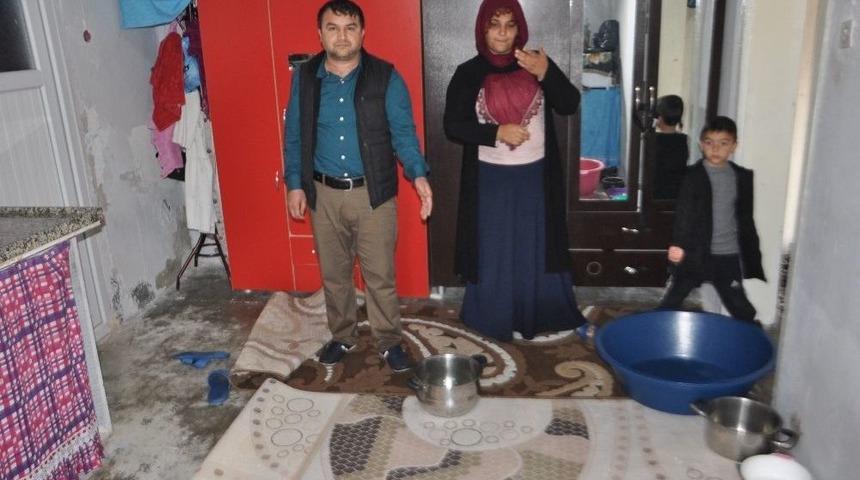 Batman&rsquo;da Sağanak Yağış Hayatı Olumsuz Etkiledi