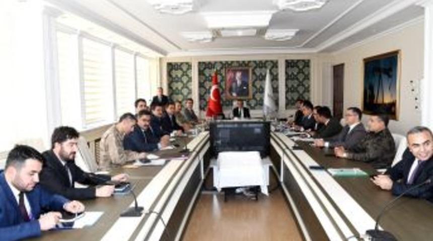 Adıyaman&rsquo;da Se&ccedil;im G&uuml;venliği Toplantısı Yapıldı