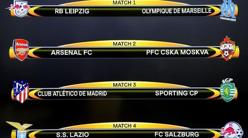 Uefa Avrupa Ligi &Ccedil;eyrek Final Kuraları &Ccedil;ekildi