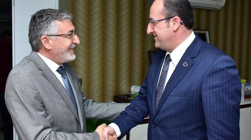 Başkanlardan Ünlü’ye Hayırlı Olsun Ziyareti