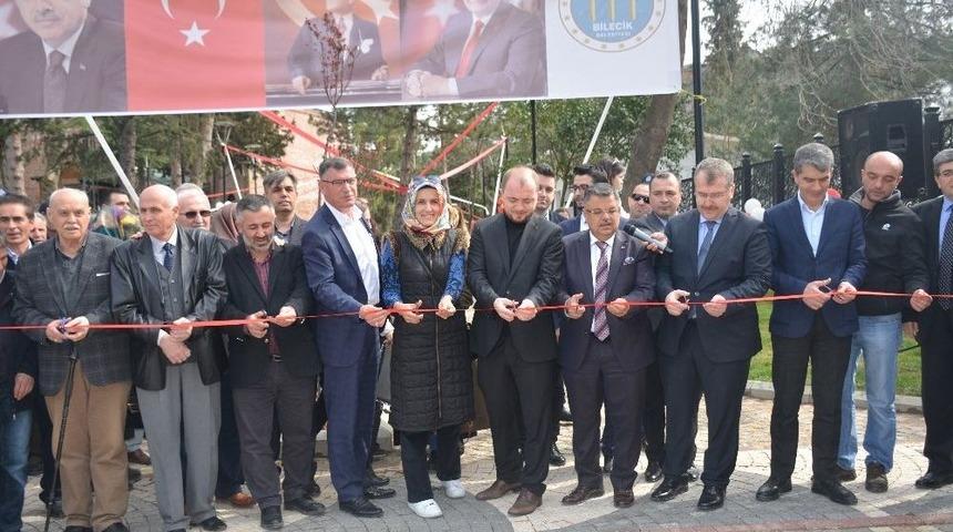 Şeyh Edebali Mevkii Sosyal Donatı Alanı Hizmete Girdi