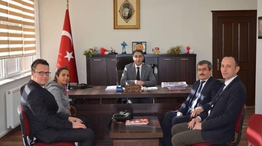 Aday &Ouml;ğretmenler Kaymakam Şeref Aydın&rsquo;ı Ziyareti