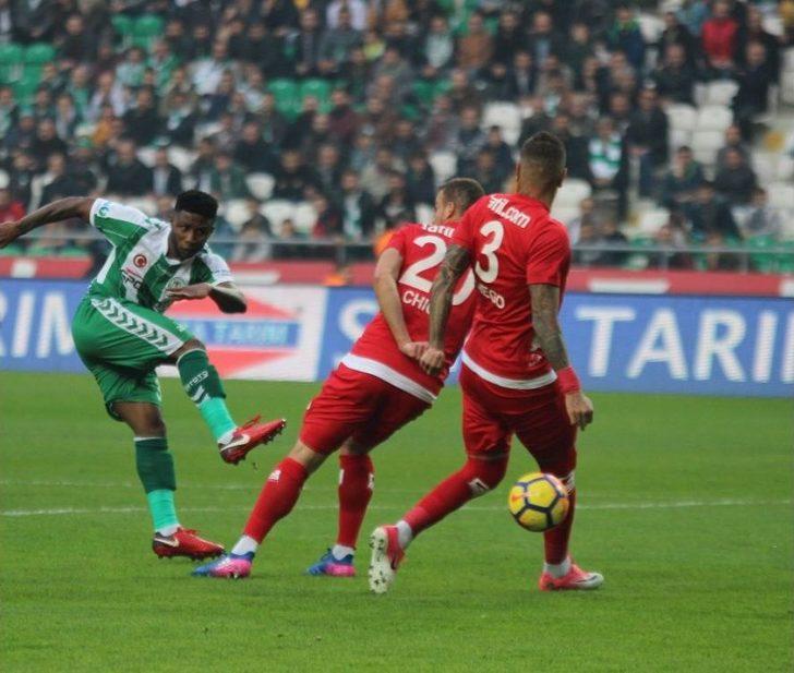Süper Lig: Atiker Konyaspor: - Antalyaspor: (ilk Yarı) G2