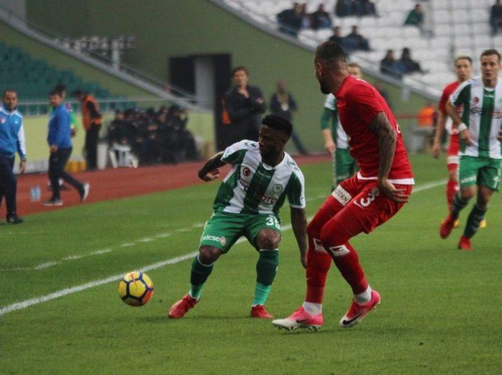 Süper Lig: Atiker Konyaspor: - Antalyaspor: (ilk Yarı) G5