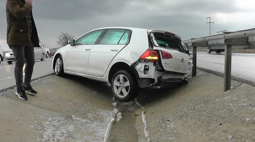 Kulu&rsquo;da Trafik Kazaları: 1 Yaralı