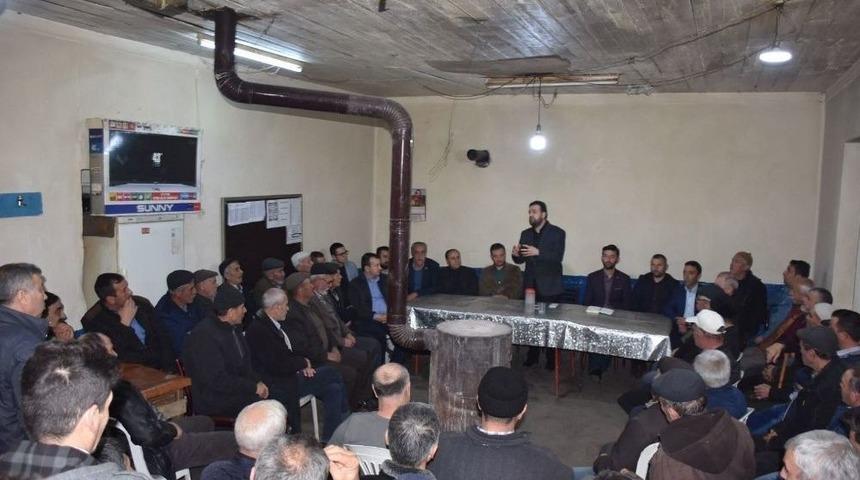 Başkan Kaynarca&rsquo;nın K&ouml;y Ziyaretleri Devam Ediyor