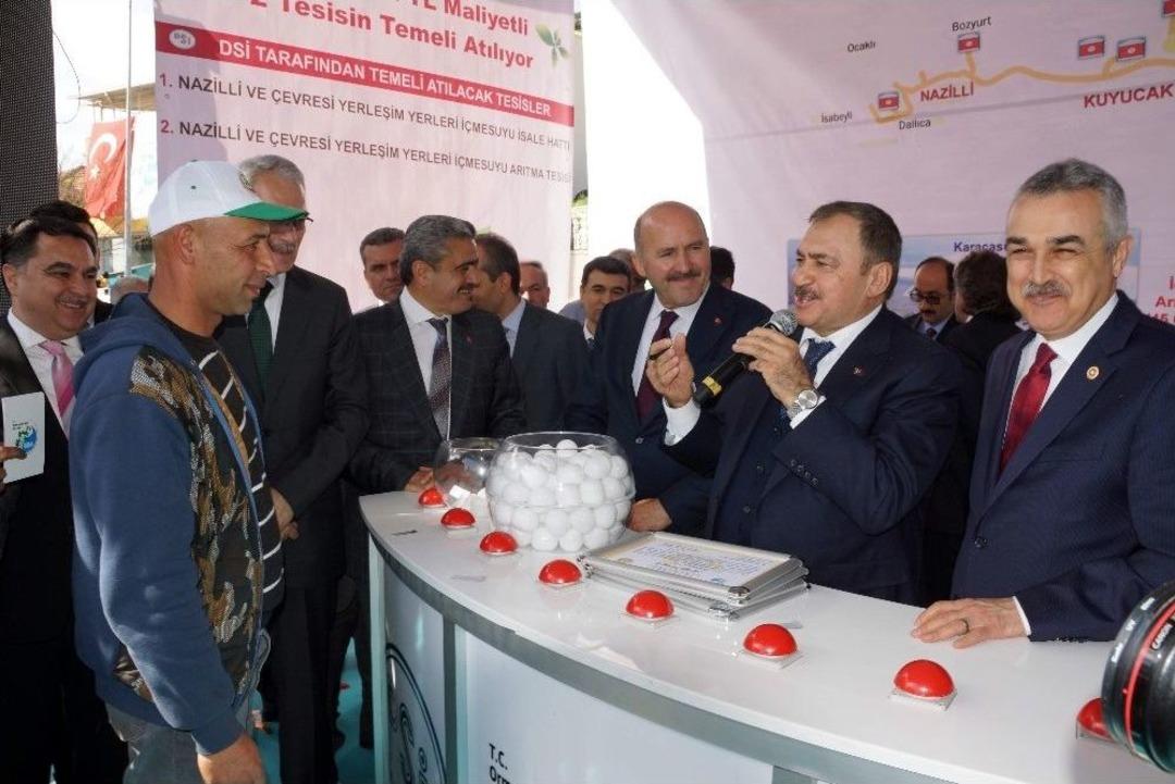 Nazilli, Kuyucak Ve Buharkent&rsquo;in İ&ccedil;me Suyu Sorunu K&ouml;kten &Ccedil;&ouml;z&uuml;l&uuml;yor