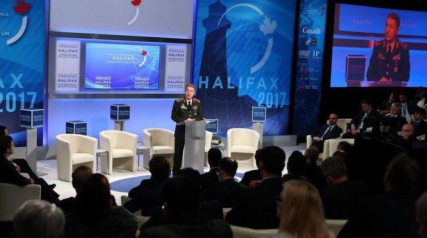 Genelkurmay Başkanı Akar, “halifax Uluslararası Güvenlik Forumu”na Katıldı