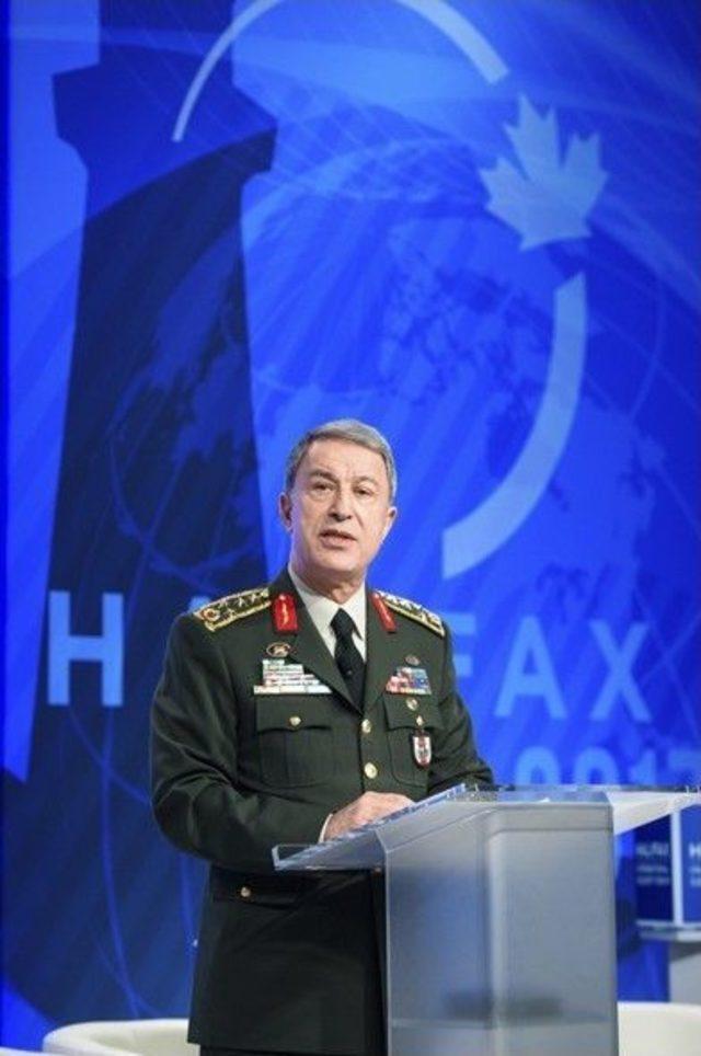 Genelkurmay Başkanı Akar, “halifax Uluslararası Güvenlik Forumu”na Katıldı