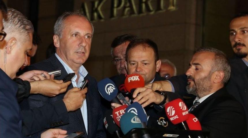 Cumhurbaşkanı Erdoğan, Muharrem İnce G&ouml;r&uuml;şmesi 40 Dakika S&uuml;rd&uuml;