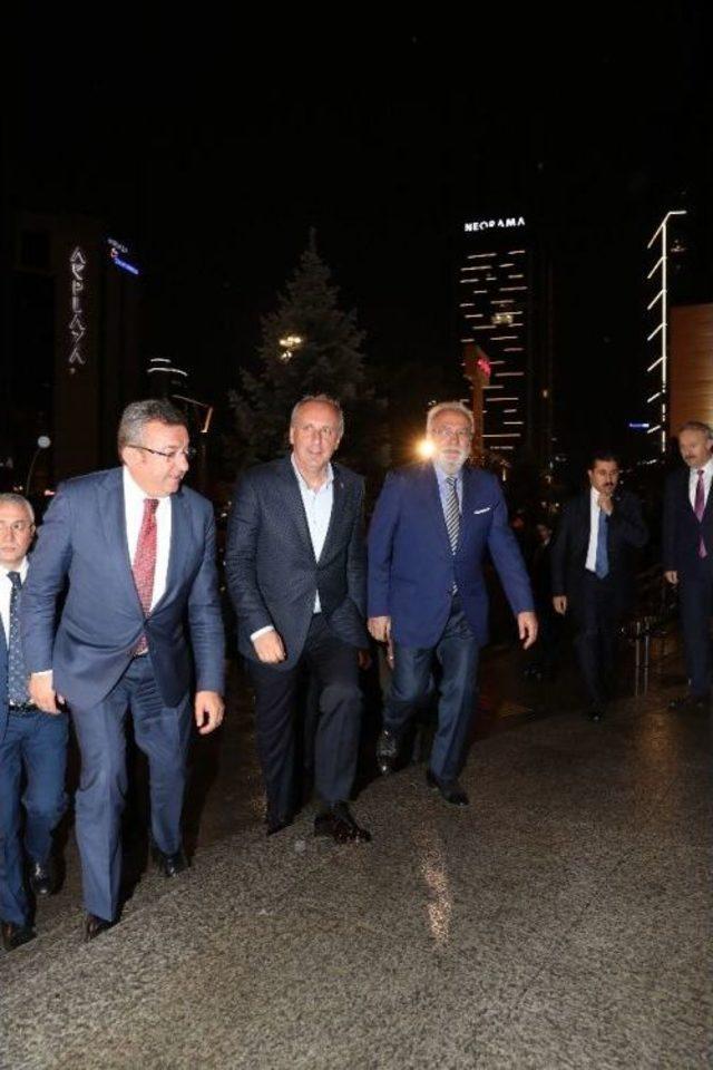 Cumhurbaşkanı Erdoğan, Muharrem İnce Görüşmesi 40 Dakika Sürdü