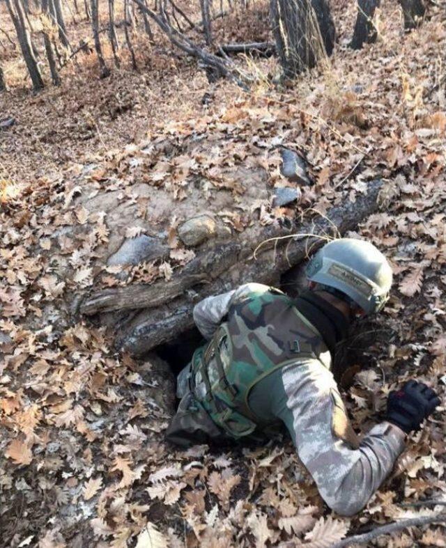 Tunceli’de 6 Sığınak İle 4 Bombalı Tuzak Ele Geçirildi