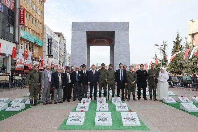 Çanakkale Zaferi, Gaziosmanpaşa Meydanı’nda Yeniden Canlandırıldı