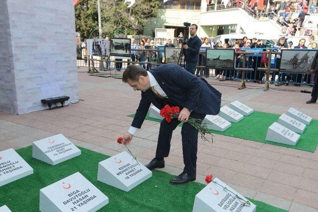 Çanakkale Zaferi, Gaziosmanpaşa Meydanı’nda Yeniden Canlandırıldı