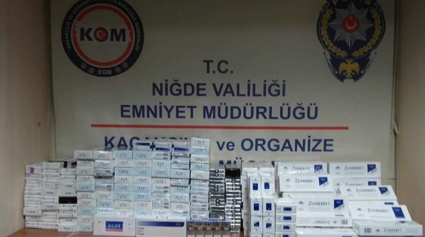 Kaçak Sigara Operasyonunda 3 Kişi Tutuklandı