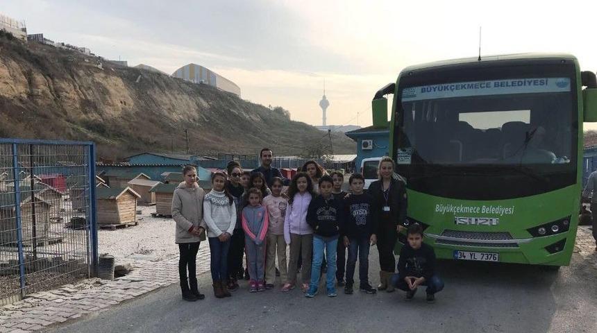 B&uuml;y&uuml;k&ccedil;ekmeceli &Ouml;ğrenciler Barınağa Hayran Kaldı