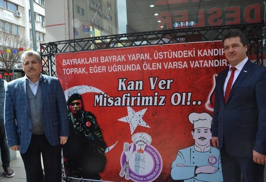 Afrin İ&ccedil;in Kan Verenlere S&uuml;rpriz Yapıldı