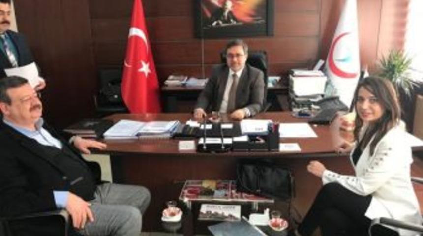 Mhp Bursa&rsquo;dan İl Sağlık M&uuml;d&uuml;rl&uuml;ğ&uuml;&rsquo;ne Ziyaret