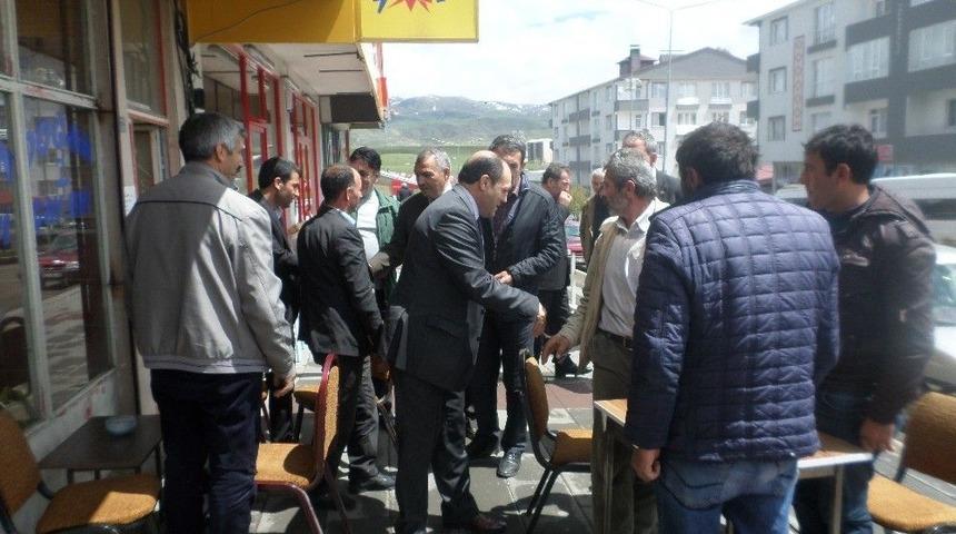 Mhp Erzurum İl Başkanlığı Se&ccedil;im Gezilerine Hız Verdi