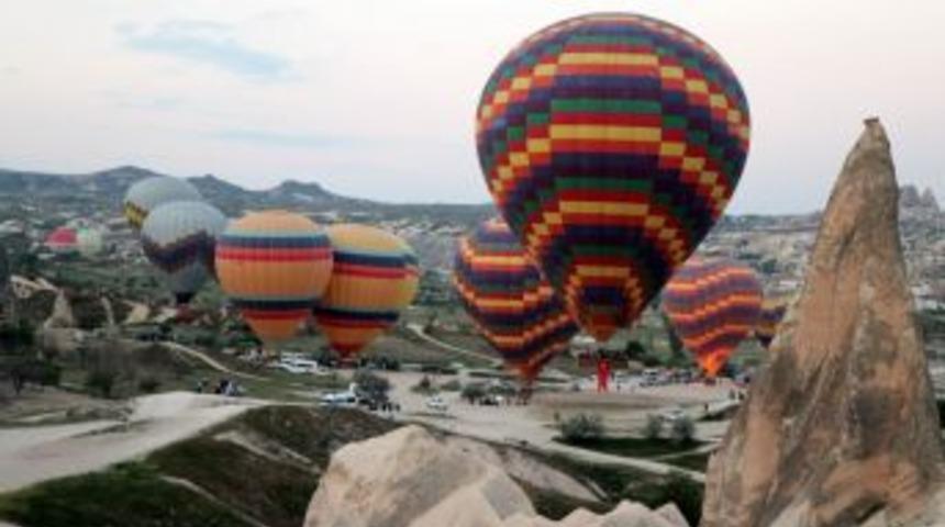Kapadokya&rsquo;da Balon Turları Yine İptal Edildi