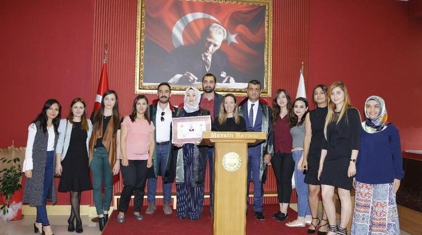 Stajını Tamamlayan Avukatlar, Yemin Edip C&uuml;bbe Giydi